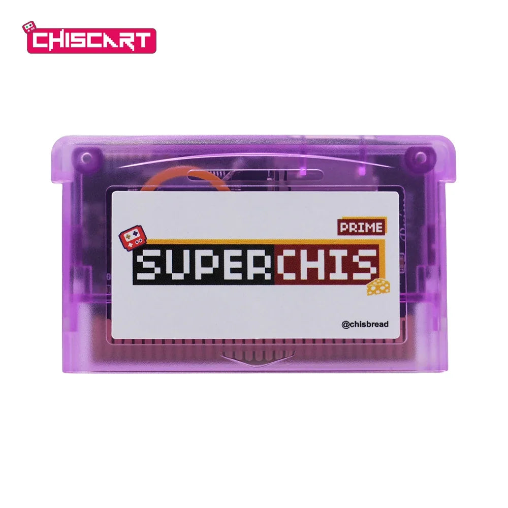 GBA SuperChis Prime Game Reader Cart for NDS/NDSL/GB Player