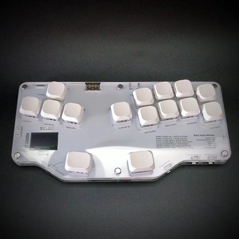 Mixbox One Handed Mechanical Keyboard, Hot Swap RGB Wired