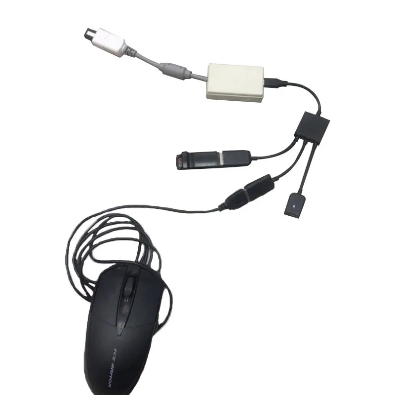 Dual USB keyboard to DC controller adapter Dreamcast Game Accessory