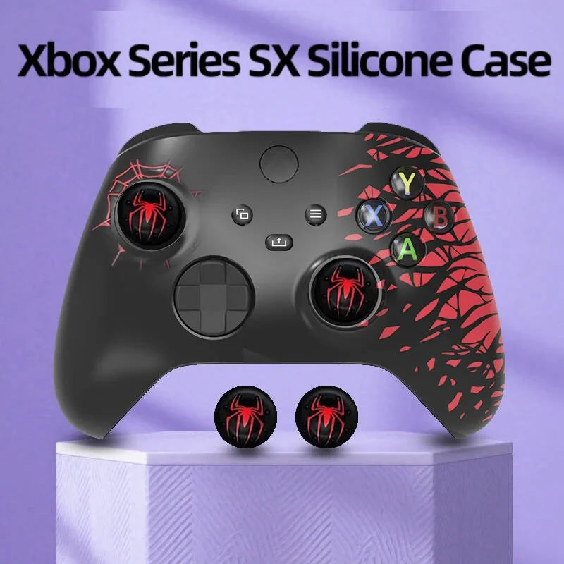 TOYILUYA Xbox Series S/X Silicone Case, 2 Thumbstick Grip Cover