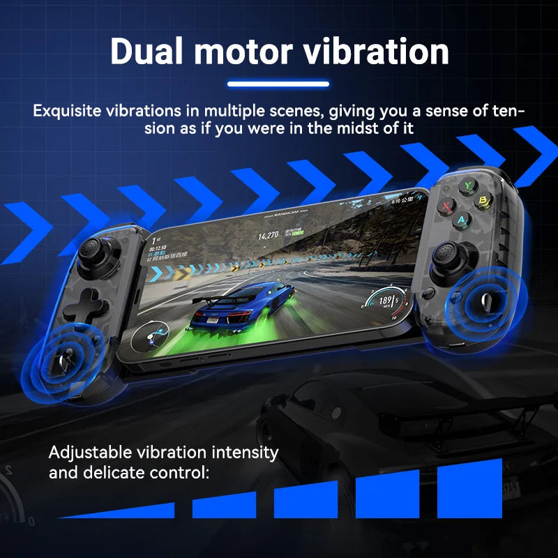 BSP-D6mini Foldable Wireless Controller for Switch, PC, Android