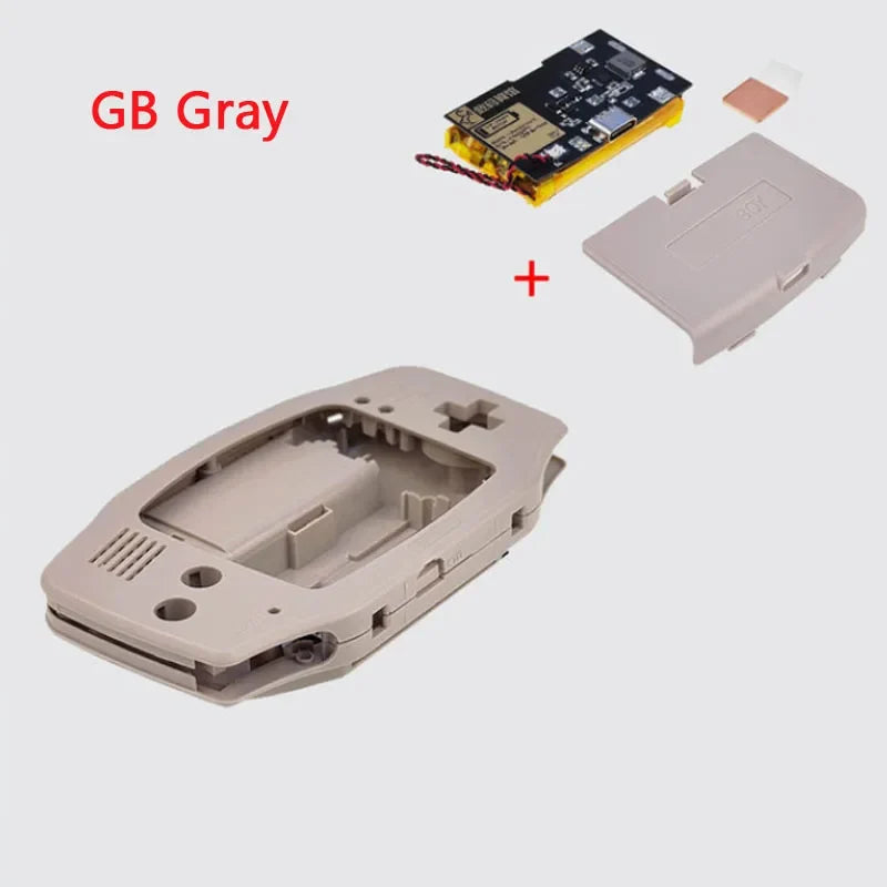 1800mAh Lithium Battery for GBA IPS V3 LCD Kits with Shell Cover