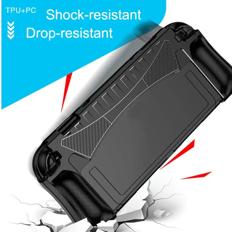 Dockable TPU Case for Nintendo Switch 2 Ergonomic Grip Shell
