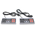 4-Button Red Gamepad Controller for 8-Bit Retro Game Consoles