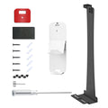 For PS5Pro/Slim Console Wall Mount Hook Set, Metal Wall Hanging Stand P5 with Controller&Headphone