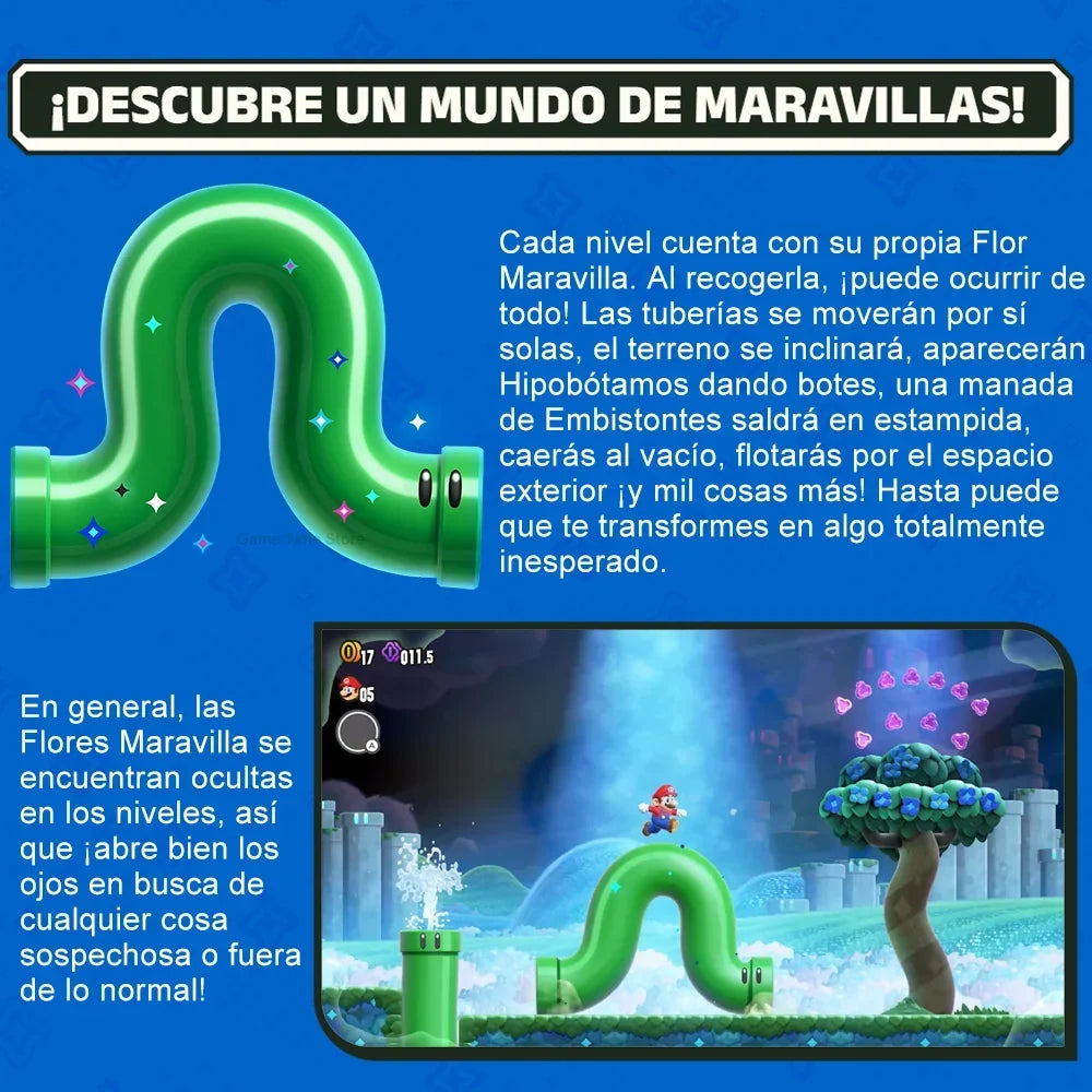 Super Mario Bros. Wonder for Nintendo Switch - Game Card