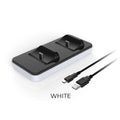 Compact PS5 Controller Charging Dock, Simple Small Contact Charger Stand for PS5 Gamepad, Space‑Saving Desktop Charging Station