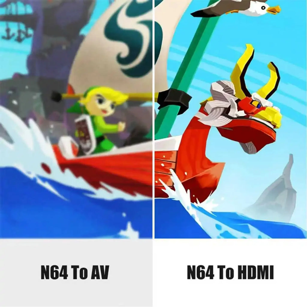 New 1080P HDMI N64 Video Game Converter For Nintendo N64/SNES/SFC HD TV Converter Retro Game Console Video Converter Adapter