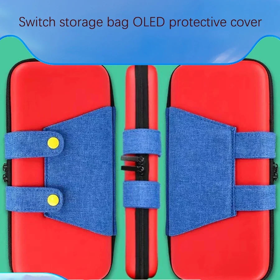 HUASUNWAY Carrying Case for Switch OLED, Portable Nylon Bag