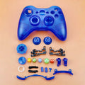 Replacement Case Shell And Buttons Kit Full Set For Microsoft Xbox 360 Wireless Controller Gamepad Protective Shell Cover