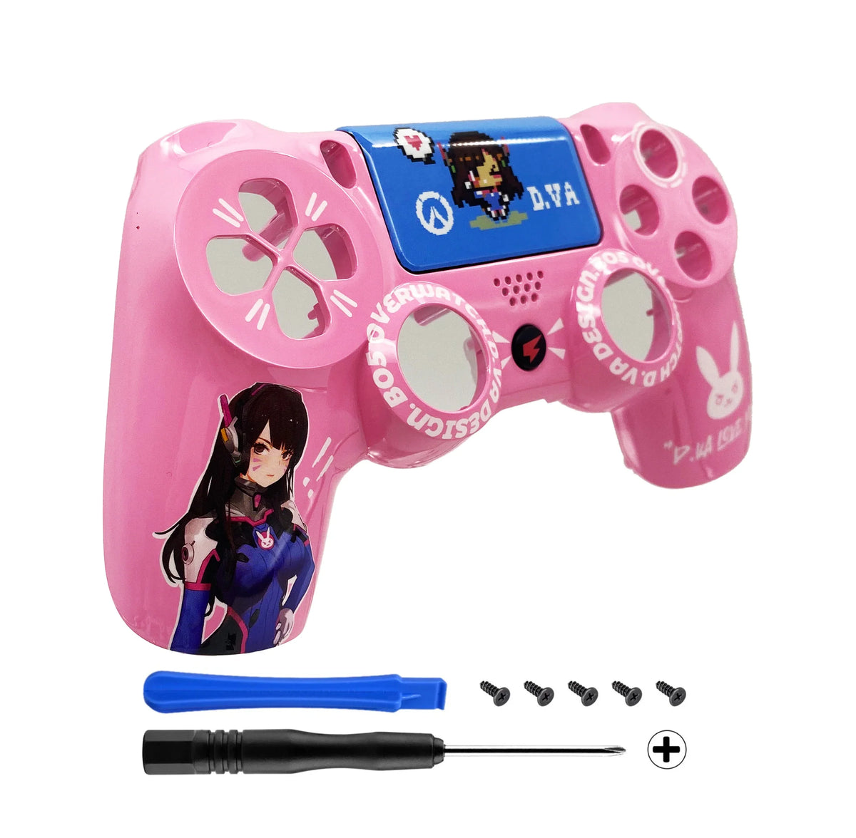 PS4 Custom Faceplate Cover for DualShock 4, JDM-040/050/055