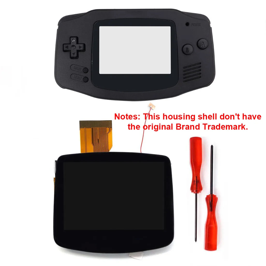 Hispeedido GBA IPS Screen Kit V5 3.0 Inch 720x480 Laminated
