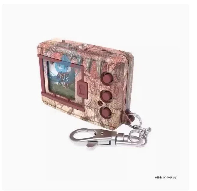 Bandai Digimon Adventure 02 Digivice, D3 V-mon Wormmon Model
