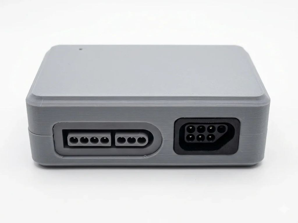 USB 4-controller SFC/NES/MD/N64 Controller To Type-C Interface Adapter 3D Printed Housing 7Pin Controller Interface Controller