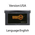 Golden Sun GBA Cartridge, The Lost Age and Game Selections