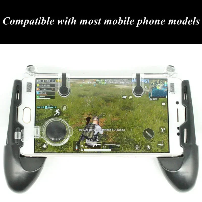 JL01 Mobile Phone Gamepad Aim Shooting L1R1 Buttons with Bracket