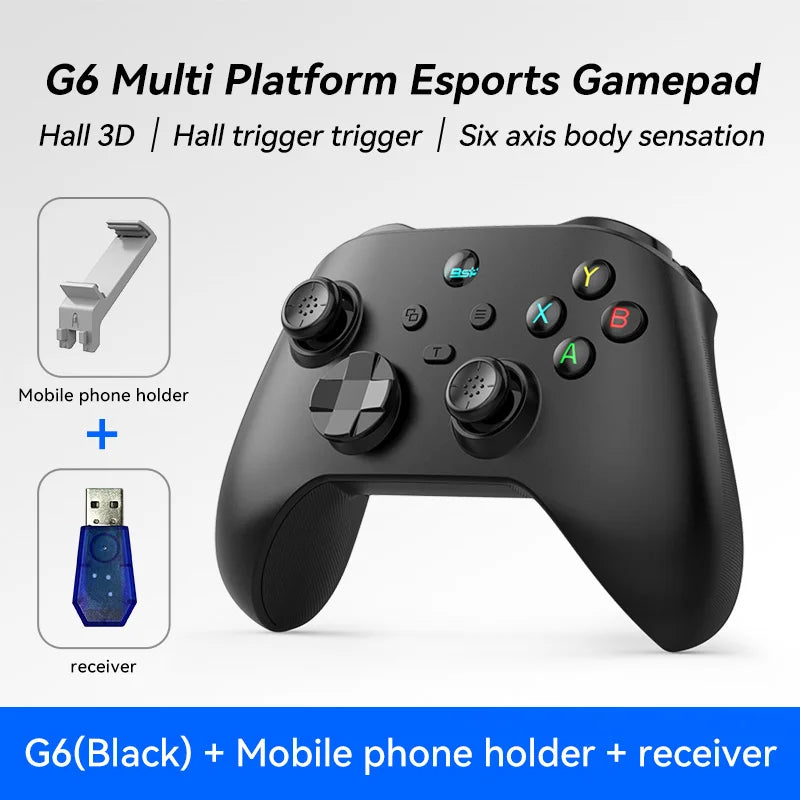 G6 Hall Mobile Game Controller for Switch, iOS, Android, PC