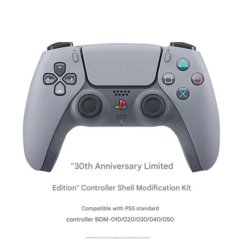 Limited 30th Anniversary for PS5 Controller Shell Back Front Cover Playstation 5 Case Replacement for BDM-010/020/030/040/050