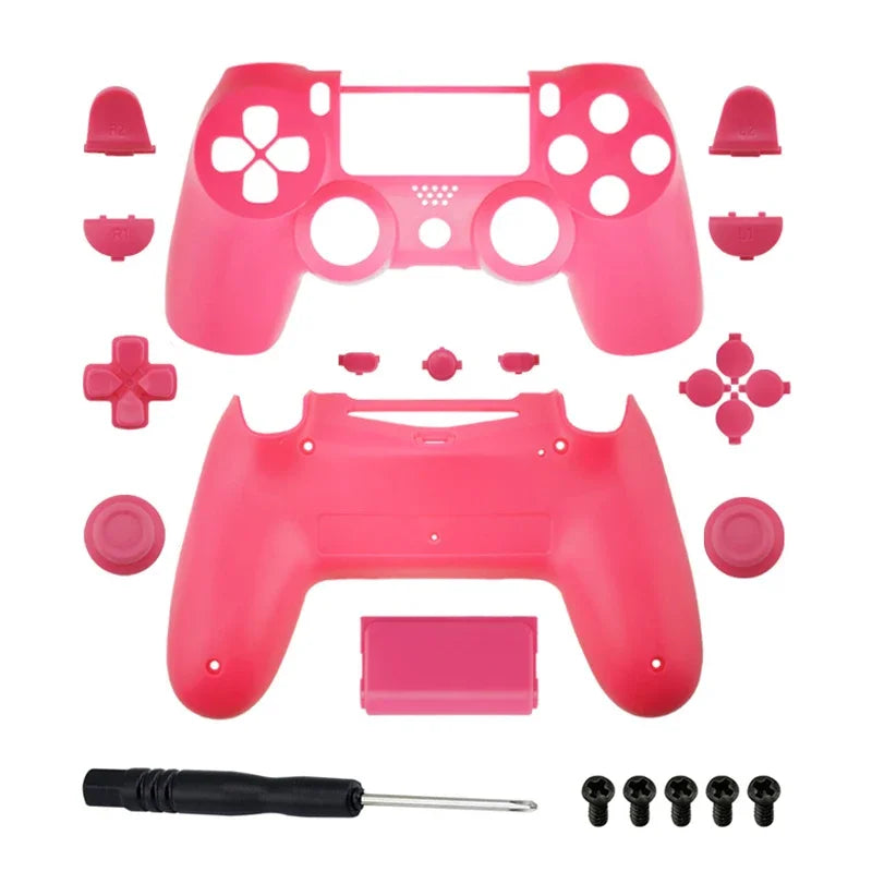 DATA FROG Replacement Shell Case Buttons Repair Kit For PS4 Slim PS4 Pro JDS 040 Game Controller Spare Accessories