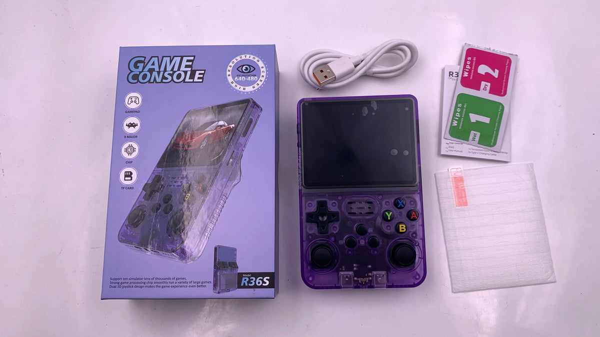 R36S Handheld Game Console 3.5-Inch IPS Linux System