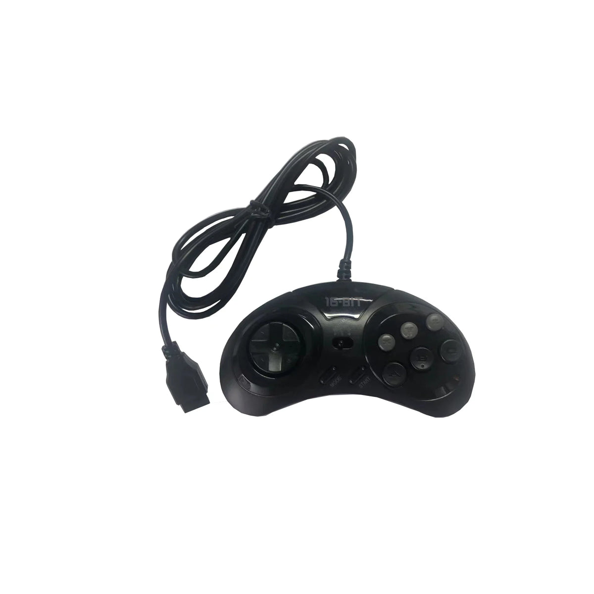 6-Button Gamepad for SEGA Genesis & Mega Drive, 16-Bit Controller