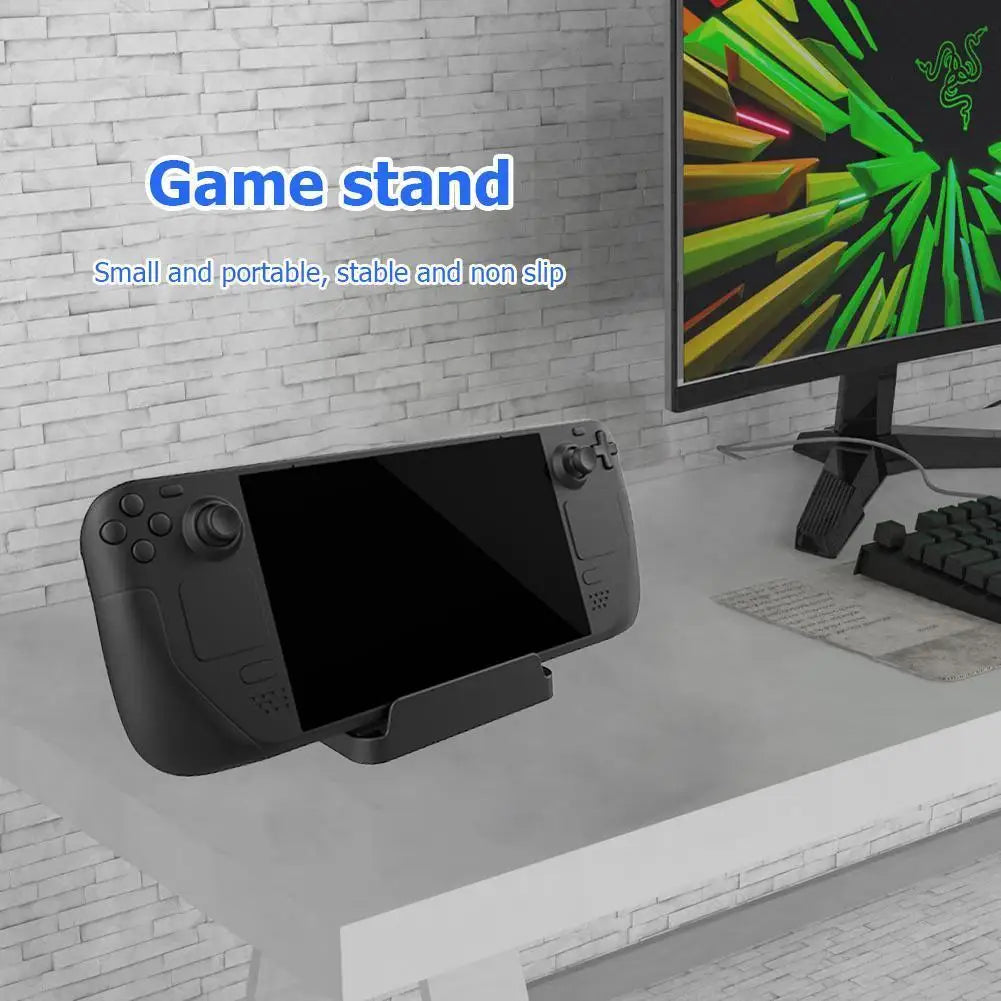 Switch OLED Portable Console Holder Dock with Non-Slip Pad