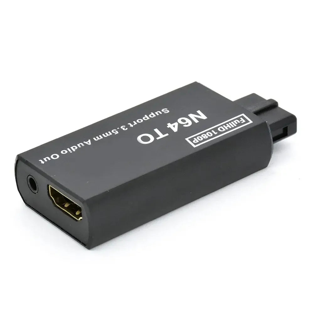 1080P N64 to HDMI-compatible Converter Game Adapter Plug and Play HD Adapter For Gamecube Console For N64/SNES/NGC Accessories