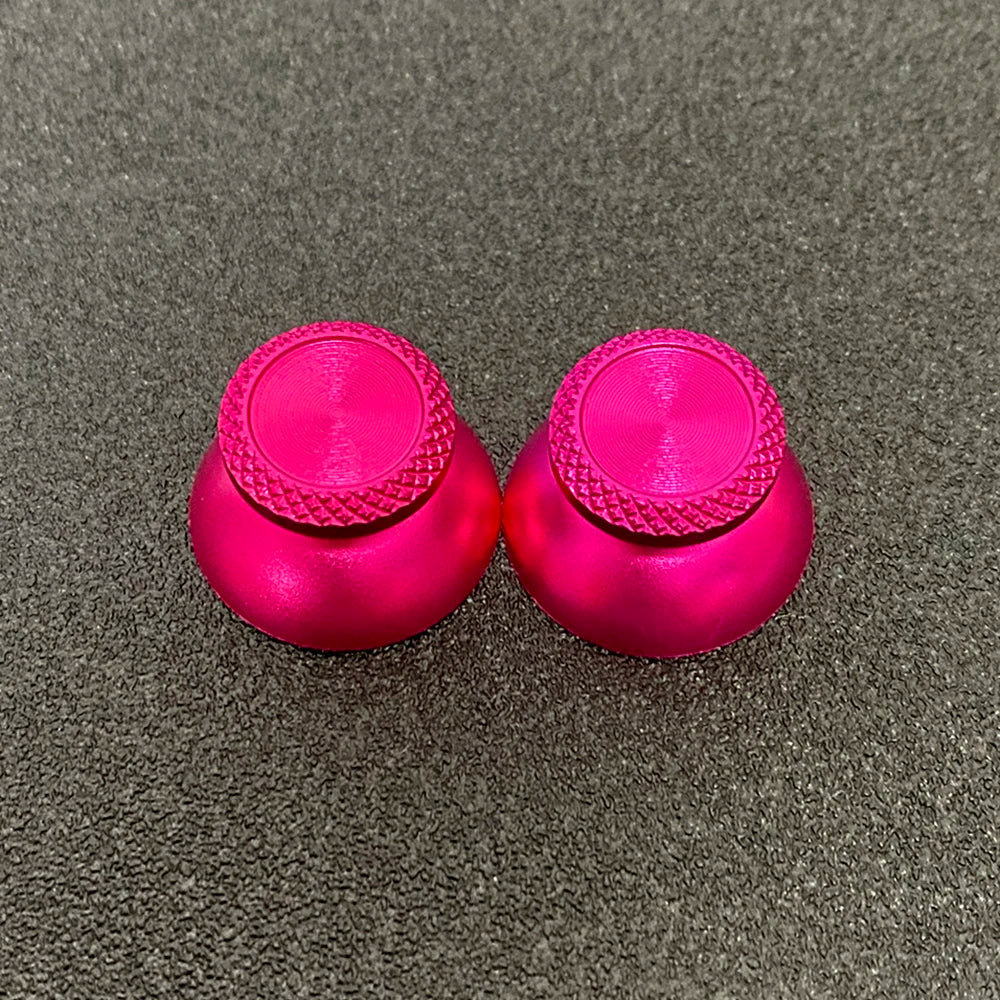 1pair Aluminum Metal Analog Joystick thumb Stick Grip Cap For PS5 Controller Gamepad Rocker Caps Thumbstick Accessories