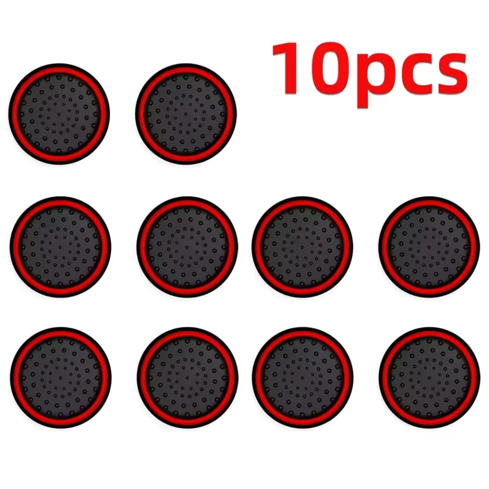 10Pcs Luminous Thumb Grips for PS4, PS5, Xbox One & Switch