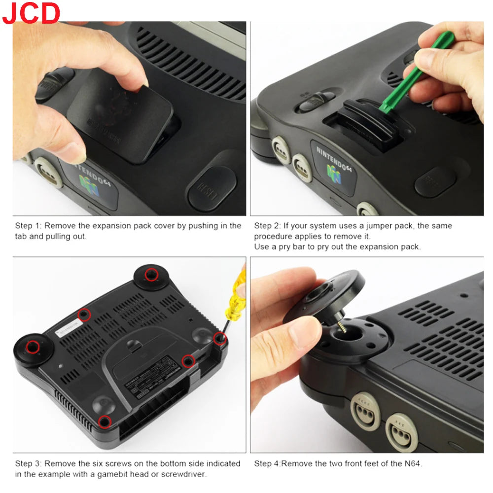 JCD Region-Free Cartridge Adapter for Nintendo 64 N64