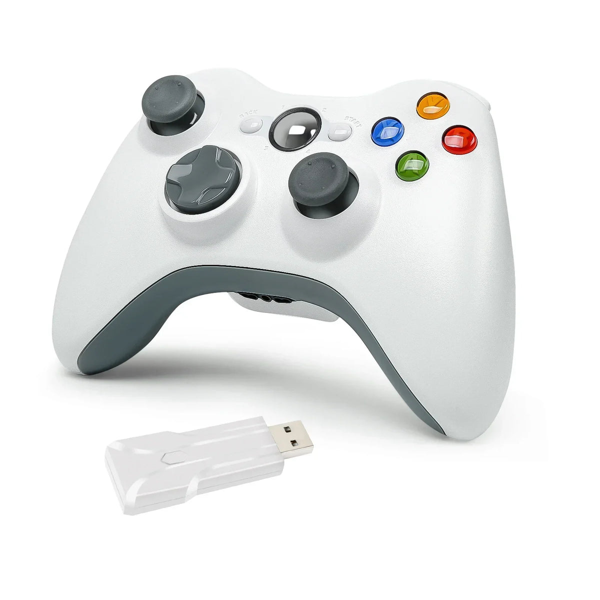 Wireless Gamepad for Xbox 360 / Slim / Windows PC, 6-Axis Gyro