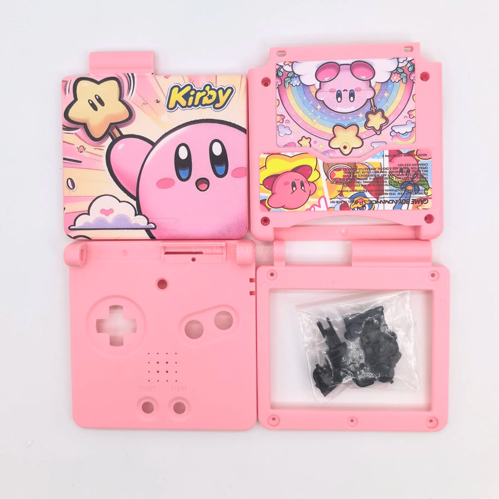 GBA SP (Game Boy Advance SP) Printed DIY Replacement Shell