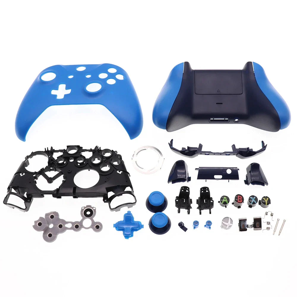 For Xbox One Slim  Gamepad Shell Solid Color Multicolor Set Repair Game Accessories Game Controller Replacement Shell