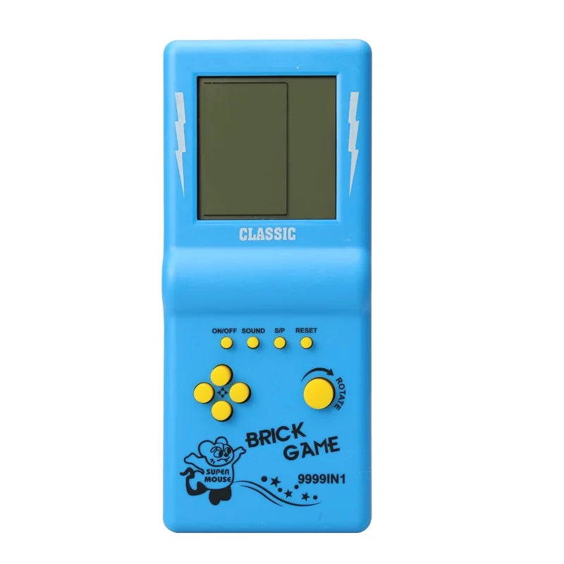 Handheld Portable Classic Game Console BRICK GAME Players Nostalgic Educational Toys 4 Colorful Elderly Childhood Christmas Gift