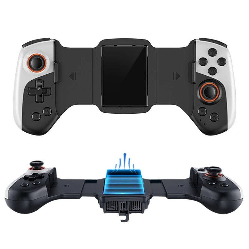 JK02 Mobile Phone Telescopic Gamepad with Cooling Fan