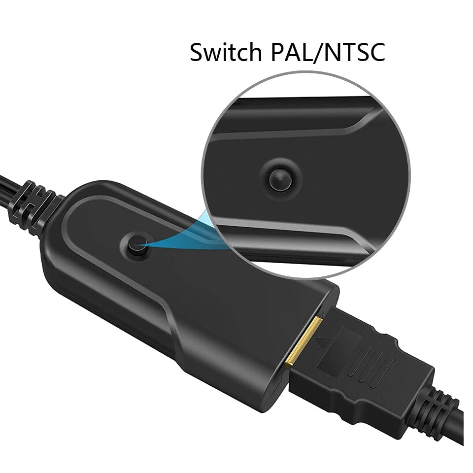 HDMI To RCA CVBS  AV HD Video Converter Box HD 2AV HD to RCA AV/CVSB L/R Video 1080P Mini Adapter Support NTSC PAL for PS3/PC/VC