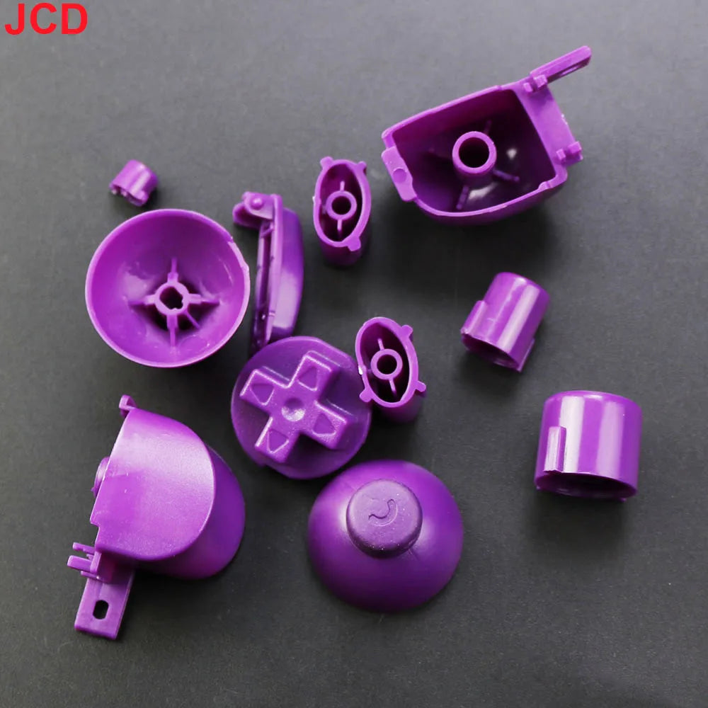 JCD 1set  Analog Stick Cap Buttons Keypads Y X A B Z Buttons Joystick Stick Caps For Gamecube For NGC Controller