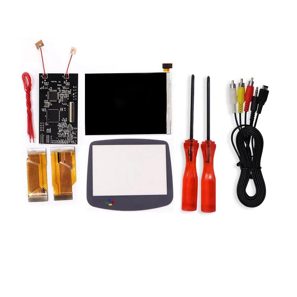 IPS V2 TV LCD For GBA Backlight Kit Video Output For Game Boy Advance GBA Console