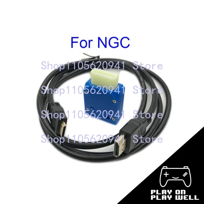 SSS   For Nintendo Gamecube Mini HDMI Adapter W/ 5FT HDMI Cable For NGC
