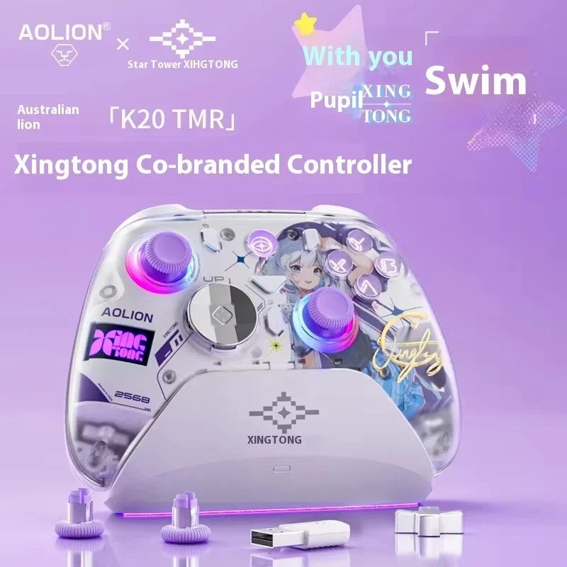 AOLION K20 TMR Wireless Controller, Magnetic Shell, PC NS2
