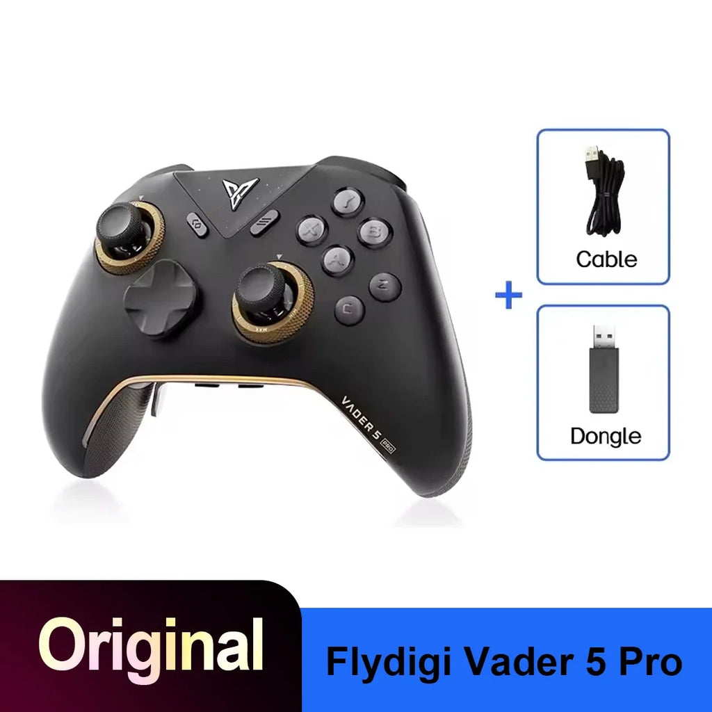 Flydigi Vader 5 Pro Wireless Game Controller FORCEFLEX Joysticks Top-Tier Ultra-Low Latency Gamepad For NS2/Android/iOS/PC
