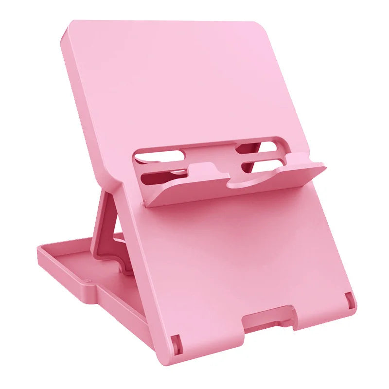 Adjustable Foldable Portable Game Console Stand for Switch 2, Switch OLED, Switch Lite, Multi-angle Display Holder