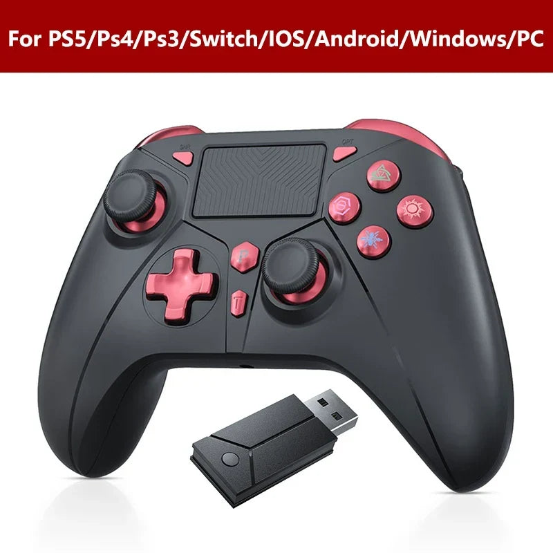 Bonacell PS5 Wireless Controller with Turbo & Macro Programming