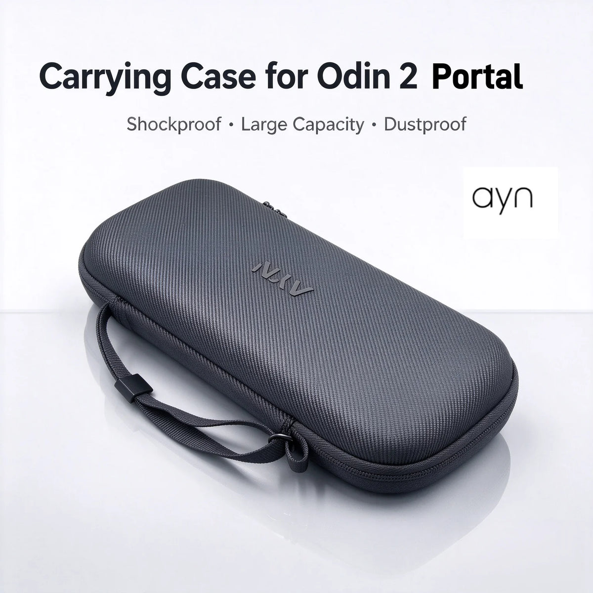 AYN Odin 2 Portal Accessories Bundle, TPU Ergonomic Grip, Soft  Pouch & Hard Shell Carrying Case for Handheld Game Console