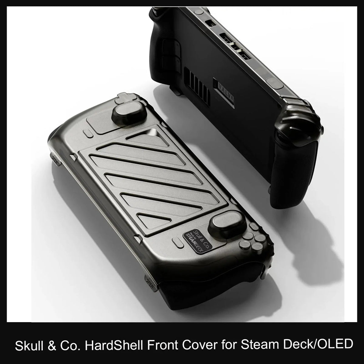 Steam Deck Skull & Co. HardShell Front Cover and StandGrip