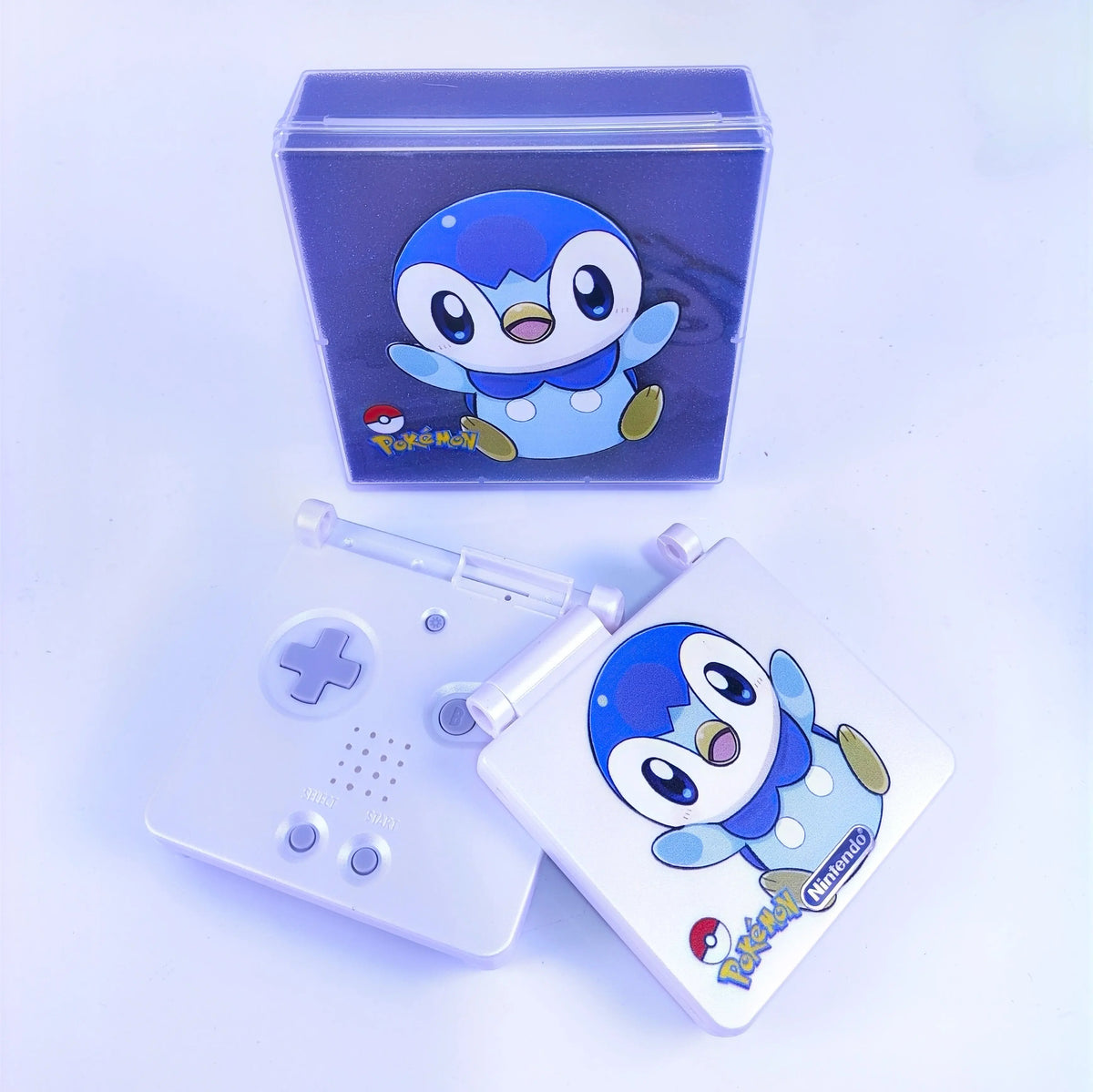 GBA SP Color Printed Replacement Shell, Creative DIY Housing