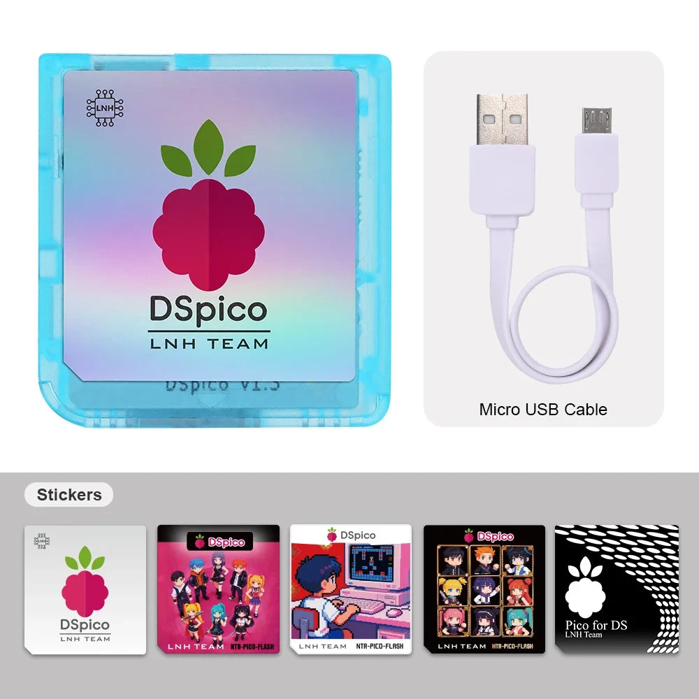 RP2040 MCU DSpico Game Reader Compatible With NDS NDSL DSi 3DS Console