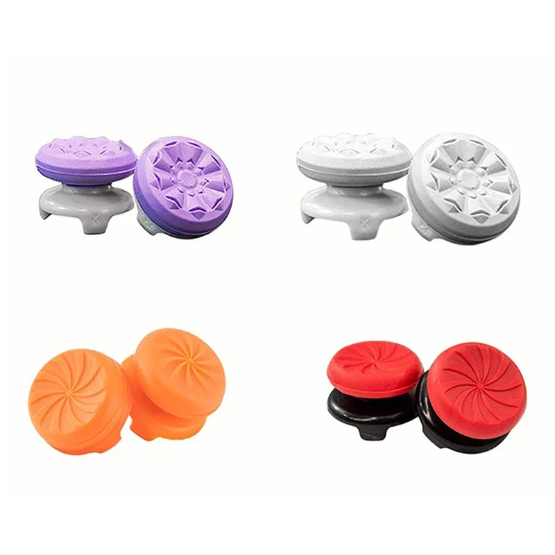 Silicone Thumb Grips for PS4 PS5 Controller, 2pcs Extender Caps