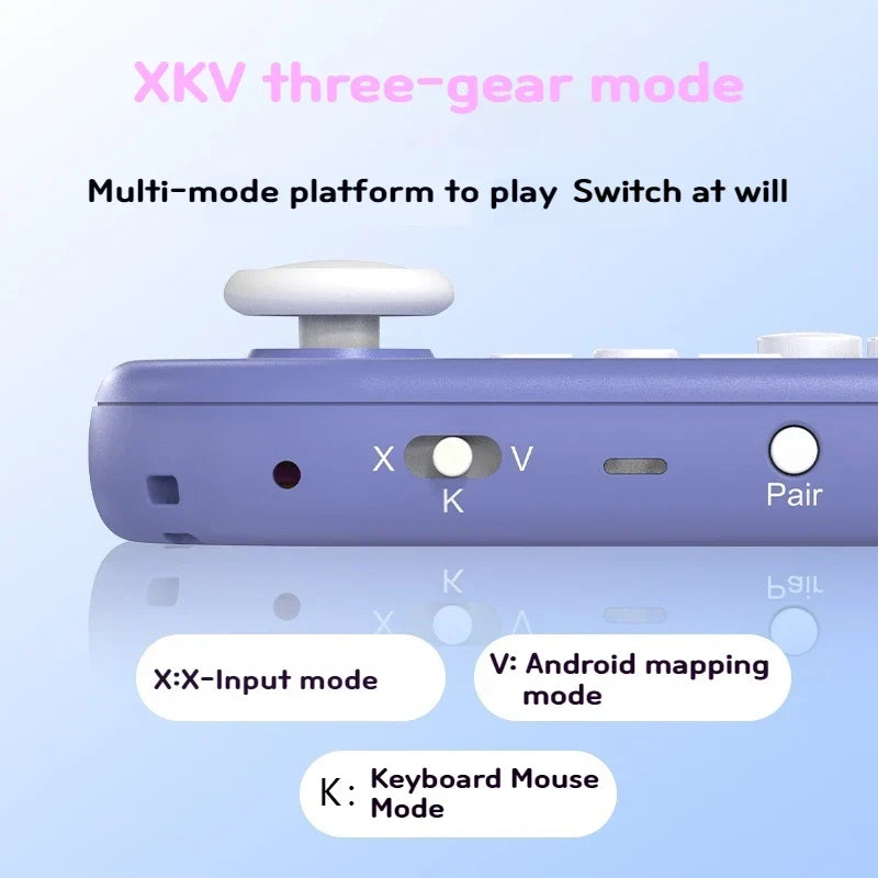 Shanwan Q36 Pro XKV Mini Gamepad Hall Joystick Gyro for PC