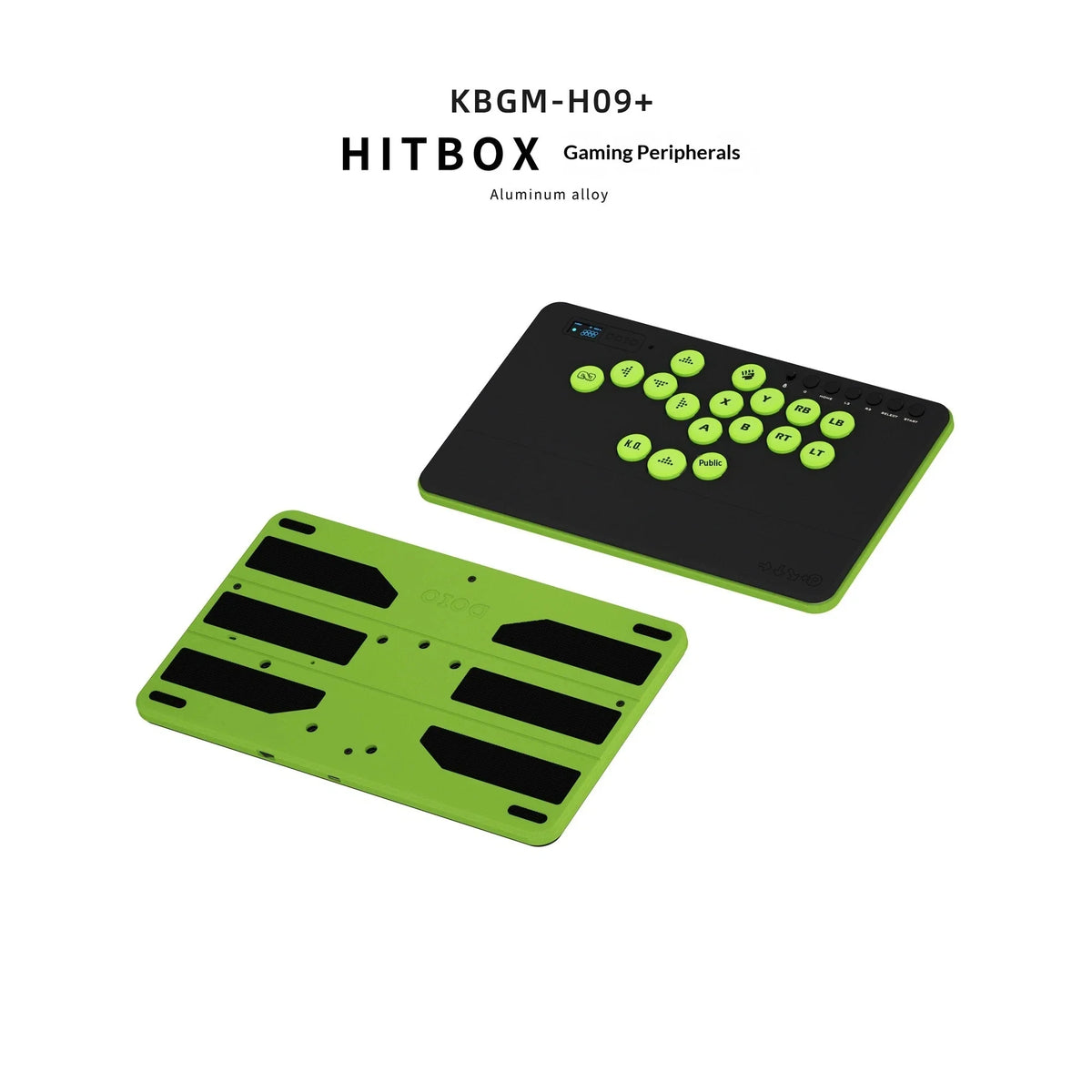 Keyboard Doio Hitbox Aluminum Alloy Mechanical Switch Game Keypad Kbgm H09+ Stickless Fighting Controller For Ps5 Switch Steam